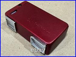 Minolta 16 Burgundy / Red Vintage Subminiature Spy Camera Clean