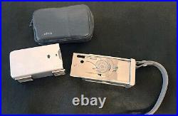 Minolta-16 II Vintage Spy Camera With Carrying Case, Filter Set, Flash & Clamp