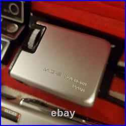 Minolta 16 MG-S Spy Camera Set Filters Flashgun Close Up Lenses Vintage RARE