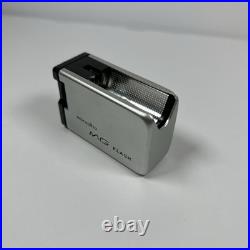 Minolta-16 MG Subminiature Film Camera With Leather Holder Case VINTAGE Clean