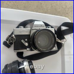 Minolta SRT 201 Vintage Camera Made From Japan With lenses Minolta SRT 201 Vintage Camera Made From Japan With lenses