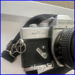 Minolta SRT 201 Vintage Camera Made From Japan With lenses Minolta SRT 201 Vintage Camera Made From Japan With lenses