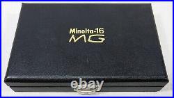 Minolta Vintage 16-MG Camera Bundle