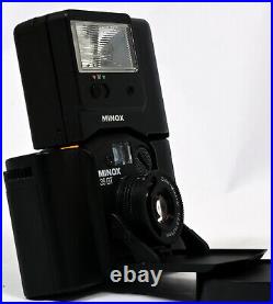 Minox 35 GT Smallest 35mm Film Camera + Color-Minotar 35mm f/2.8 Lens & FlashKit