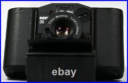 Minox 35 GT Smallest 35mm Film Camera c/w Color-Minotar 35mm f/2.8 Lens Kit Set