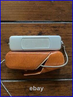 Minox-B Subminiature Camera with Leather Case, Chain Vintage