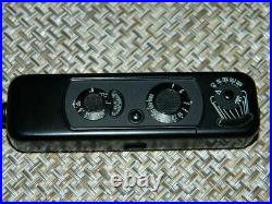 Minox B Subminiature Spy Camera Black serial # 812654, 8 x 11mm, Vintage EUC