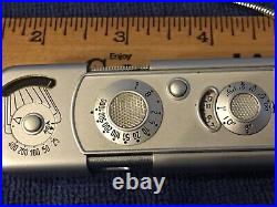 Minox B Subminiature Spy Camera With Chain Leather Case Complan 13.5/15 Germany
