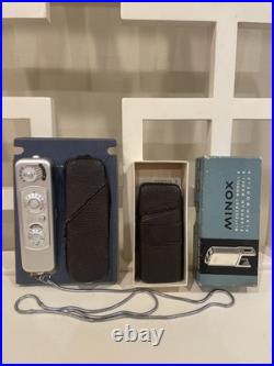 Minox B Vintage Spy Camera with Flash Unit And Original Boxes
