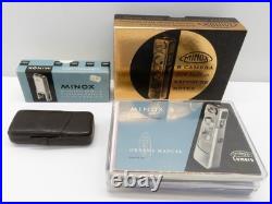 Minox B Vintage Spy Camera with Flash Unit And Original Boxes Minox B Vintage Spy Camera with Flash Unit And Original Boxes