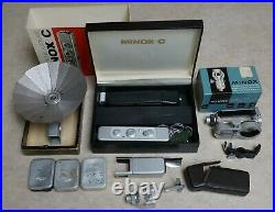 Minox C Spy Camera In Case, & Accessories