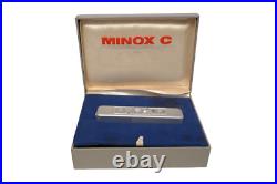 Minox C Western German Subminiature spy camera 1969-1978 vintage VG working