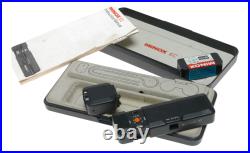 Minox EC black spy camera with flash accessory box and manual