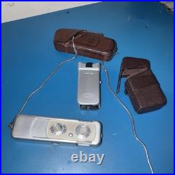Minox III Model A Wetzlar Subminiature Pocket Camera BC Flashgun Minox III Model A Wetzlar Subminiature Pocket Camera BC Flashgun