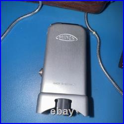 Minox III Model A Wetzlar Subminiature Pocket Camera BC Flashgun Minox III Model A Wetzlar Subminiature Pocket Camera BC Flashgun