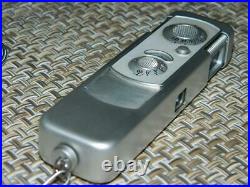 Minox IIIs Subminiature Spy Camera chrome serial #143492, 8 x 11mm, Vintage EUC