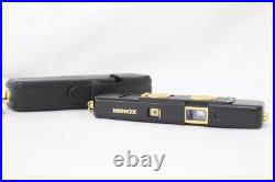 Minox LX Edition 2000 Spy Camera Black Gold Germany Vintage