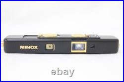 Minox LX Edition 2000 Spy Camera Black Gold Germany Vintage