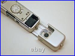 Minox LX Miniature Camera. Silver. Case. New Battery. Minty