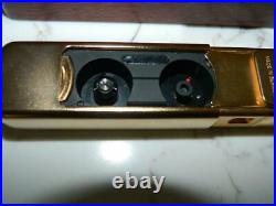 Minox LX Selection Gold 8x11mm Subminiature Camera LTD. ED. #241/999 NOS