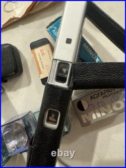 Minox Model C, Compact Subminiature Film Spy Camera, 13.5 / 15mm + Accessories