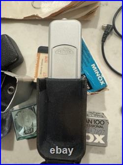 Minox Model C, Compact Subminiature Film Spy Camera, 13.5 / 15mm + Accessories