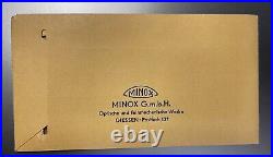 Minox Negative Film Holders (6) Negatives, With Original Envelopes Vintage