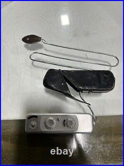 Minox Spy Camera with Complan 15mm f/3.5 Lens & Case Vintage