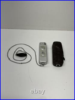 Minox Spy Camera with Complan 15mm f/3.5 Lens & Case Vintage