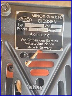 Minox Subminiature Slide Projector Wetzlar 1.6/35mm Lens