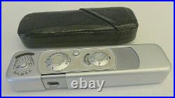 Minox Vintage Model B Film Camera, Case, User Manual -Germany TESTED