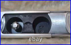 Minox Wetzlar IIIS Mini Vintage Spy Camera Silver, Red Leather Orig Serial #'s