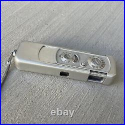 Minox Wetzlar III Subminiature Spy Film Camera with Leather Case Vintage