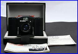 Mint Minox GL Miniature 35mm Film Camera c/w Color-Minotar 35mm f/2.8 Lens Kit