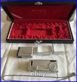 NEW IN BOX vintage MINOLTA 16 MG KIT 16mm Subminiature Camera SUPERB COND NEW IN BOX vintage MINOLTA 16 MG KIT 16mm Subminiature Camera SUPERB COND