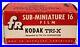 NOS Minolta 16 Kodak Tri-X 270 Subminiature Film Cartridge FR CORP VTG Expired