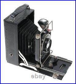 Nagel 33 Recomar Folding Plate Film Camera Tessar 14.5 f=13.5cm
