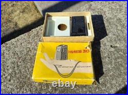 New Film Camera box Kiev 30 in box Rare Soviet Miniature Vintage subminiature