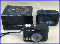 New Fujica Mini Black Subminiature camera with25mm f/2.8 Fujinar-K with Original box