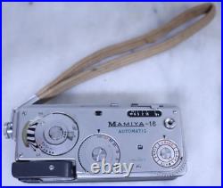 Nice Used Vintage Mamiya-16 Automatic Subminiature Spy Film Camera Color & B/W