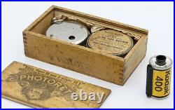 PHOTORET MAGIC INTRODUCTION Co New York USA Vers 1893 6 vues 12 x 12 mm