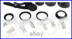 Pentax Auto 110 Film Camera Lenses 2.8/50 28mm 14mm Filters Flash Case