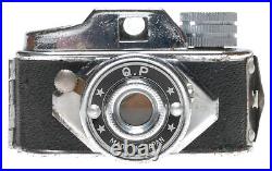 Q. P Hit-Type Sub Miniature Film Camera Japan in Original Pouch Rare