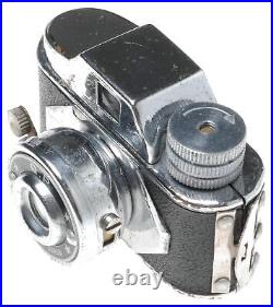 Q. P Hit-Type Sub Miniature Film Camera Japan in Original Pouch Rare