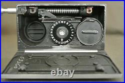 Rare 1940's Era Whittaker Micro 16 Subminiature 16mm Film Spy Camera With Case