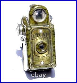 Rare Antique, Vintage, Original Coronet-Midget OLIVE GREEN Bakelite camera