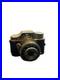 Rare HIT Vintage Subminiature Spy Film Camera Black & Gold Leather Sleeve Japan