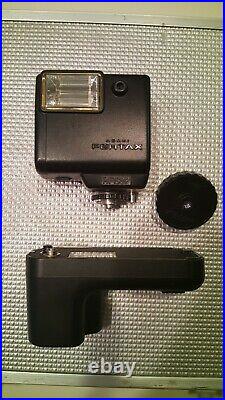 Rare Pentax Auto 110 Super Complete System Outfit In Al. Case Works