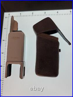 Rare Vintage 1950s Minox Spy Camera Bulb Flashgun Model B Clean w Leather Case