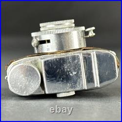 Rare Vintage 1950s Subminiture Camera Takka T. K. W 20mm With Case Made In Japan Rare Vintage 1950s Subminiture Camera Takka T. K. W 20mm With Case Made In Japan